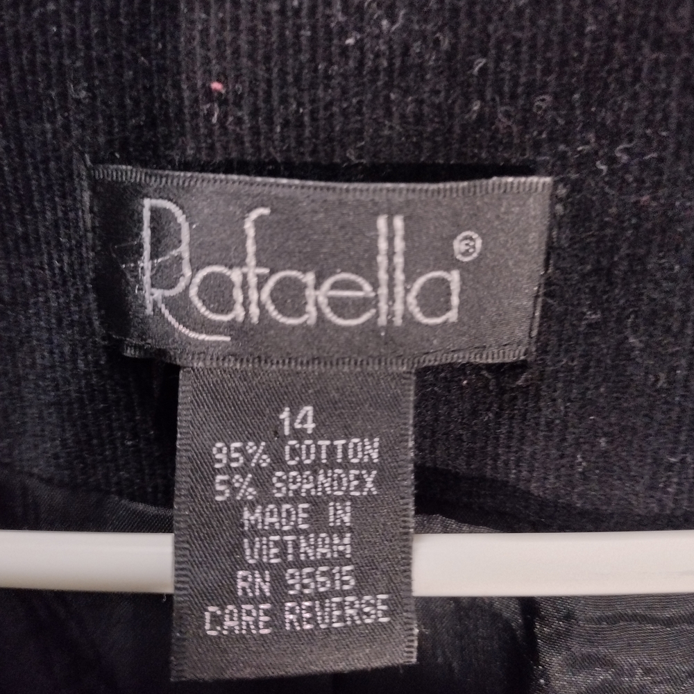Black Velour Women's Jacket - Picture 6 of 8